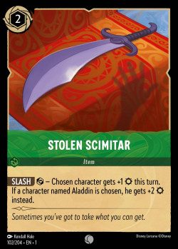 Stolen Scimitar