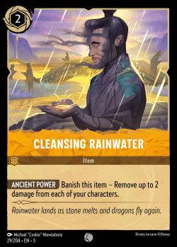 029 Cleansing Rainwater