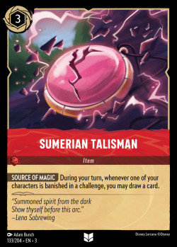 133 Sumerian Talisman