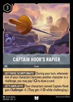 199 Captain Hook's Rapier