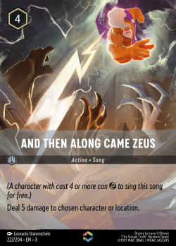 222 And Then Along Came Zeus