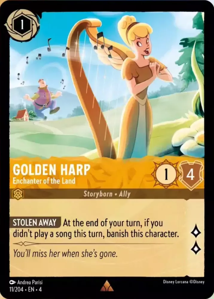 Golden Harp - Enchanter of the Land