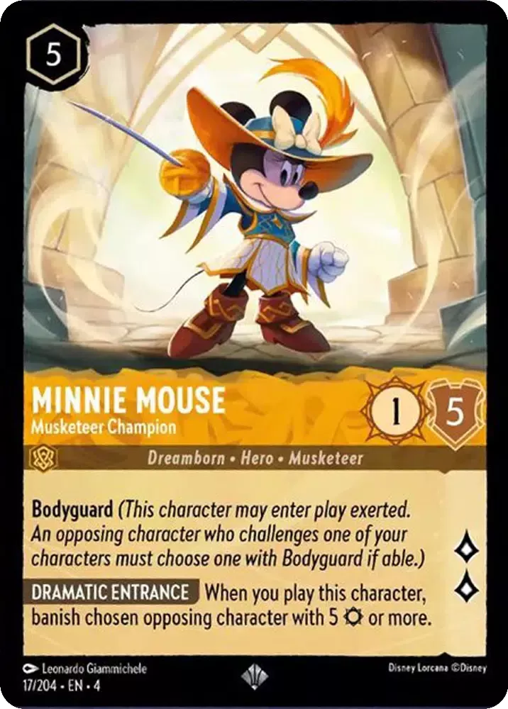 Minnie Mouse - Musketeer Champion