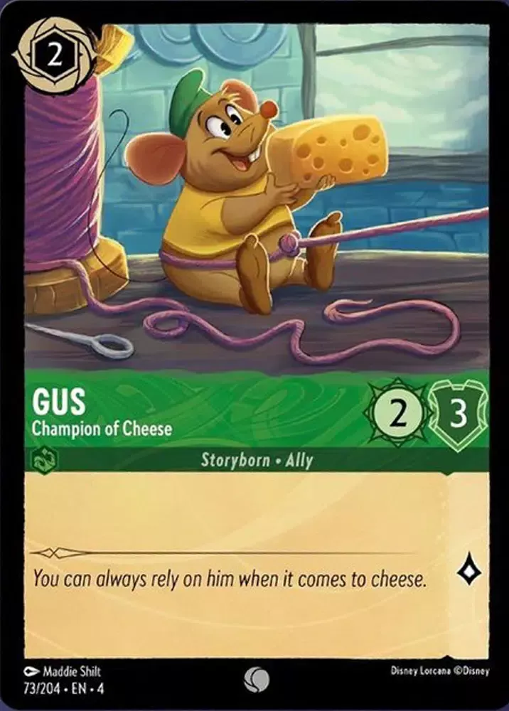 Gus - Champion of Cheese