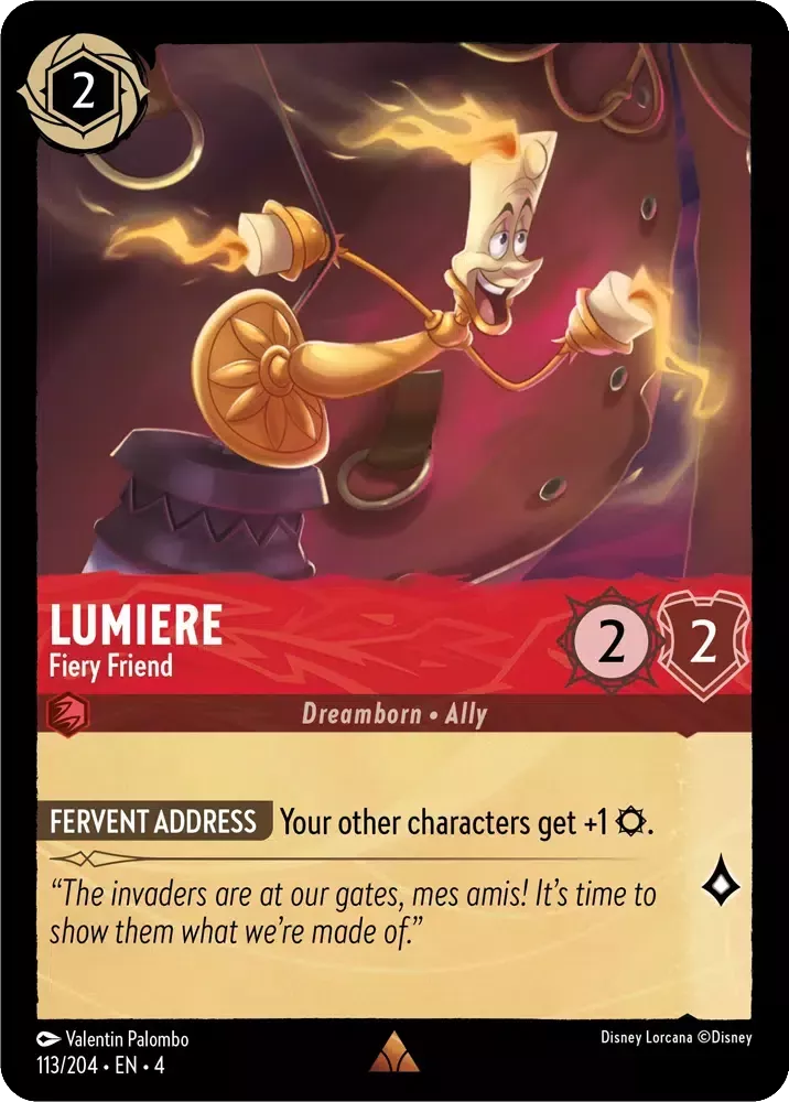 Lumiere - Fiery Friend