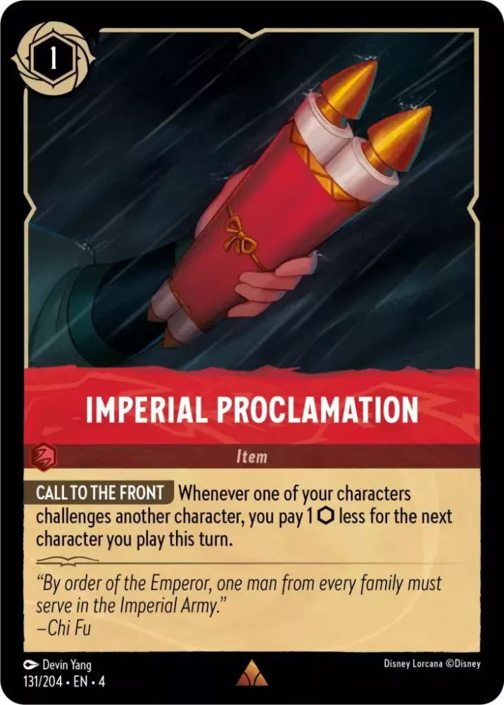 Imperial Proclamation