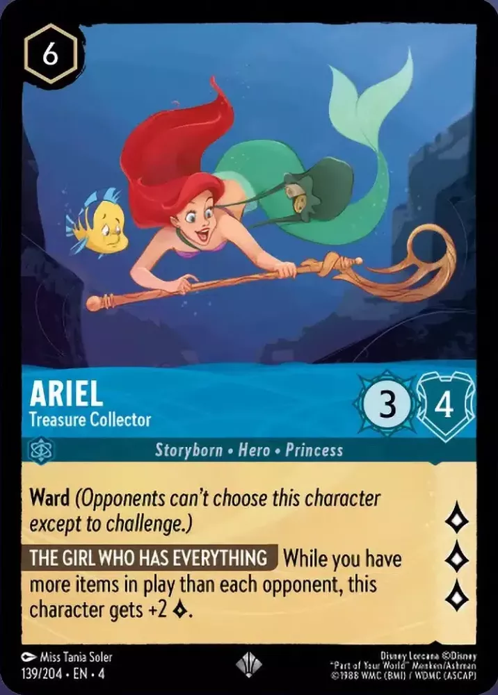 Ariel - Treasure Collector