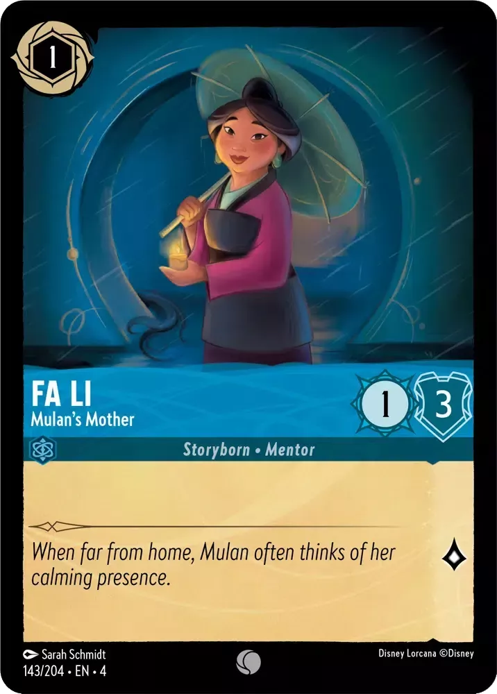 Fa Li - Mulan's Mother