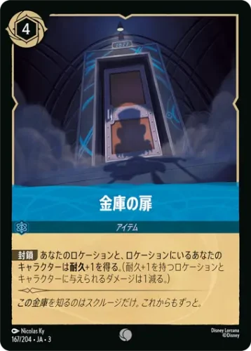 金庫の扉
