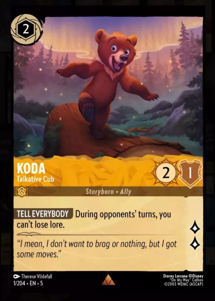 1/204 Koda - Talkative Cub