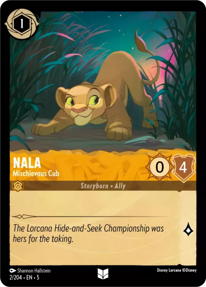 2/204 Nala - Mischievous Cub