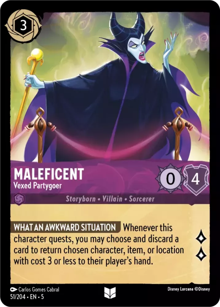 51/204 Maleficent - Vexed Partygoer