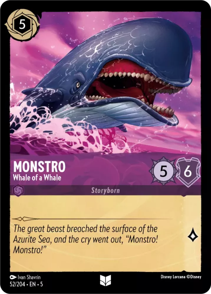 52/204 Monstro - Whale of a Whale