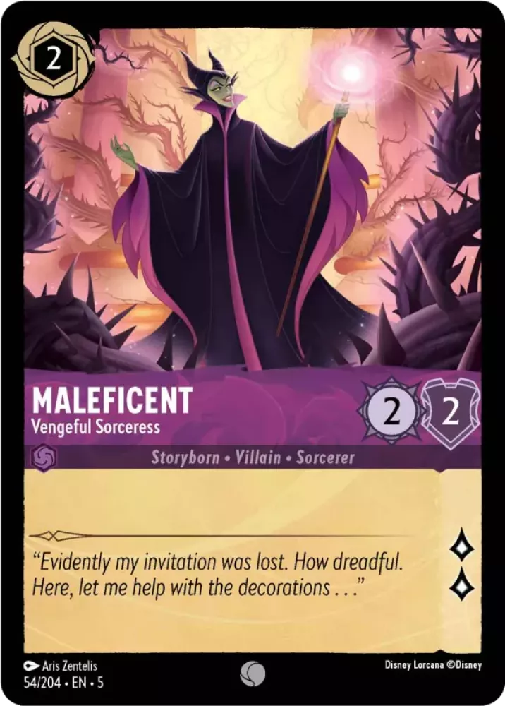 54/204 Maleficent - Vengeful Sorceress