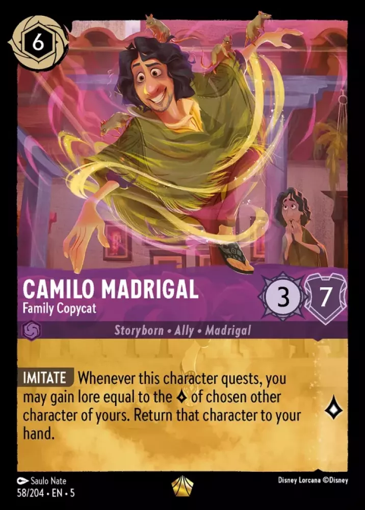 58/204 Camilo Madrigal - Family Copycat