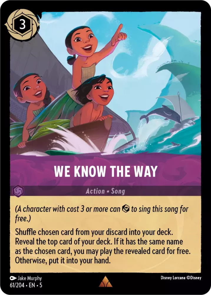 61/204 We Know The Way
