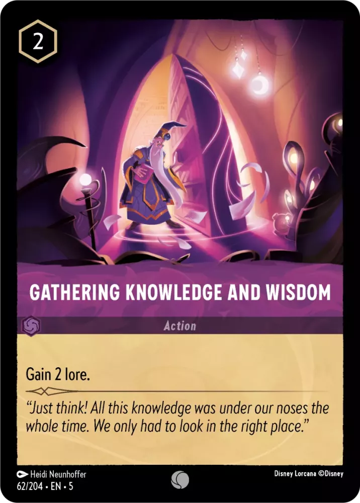 62/204 Gathering Knowledge and Wisdom