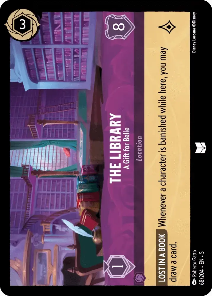 68/204 The Library - A Gift for Belle