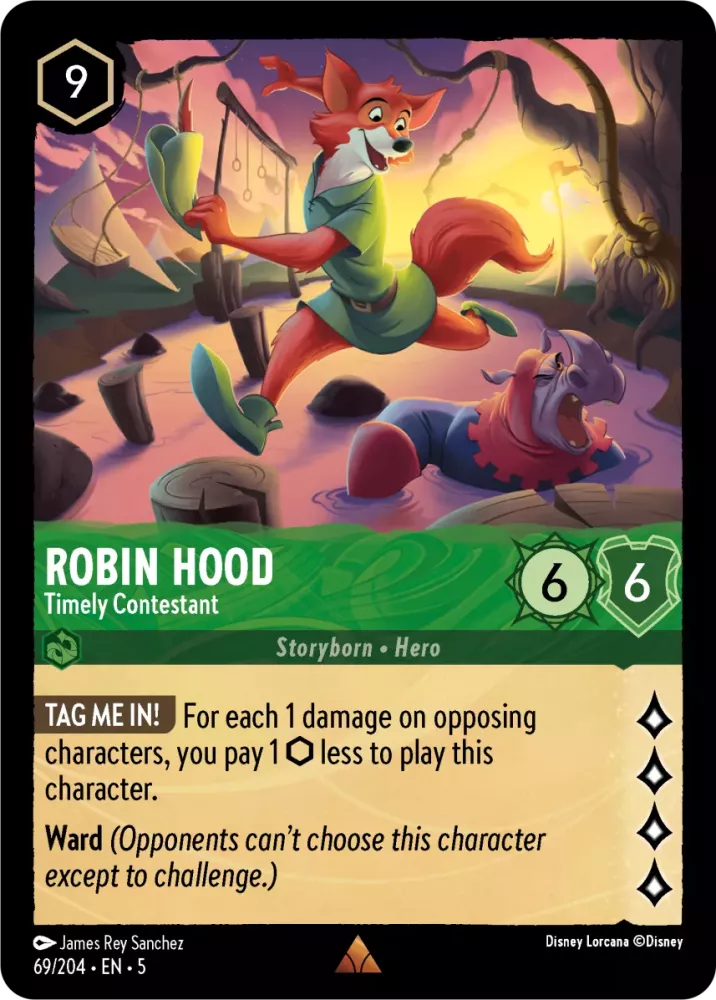 69/204 Robin Hood - Timely Contestant