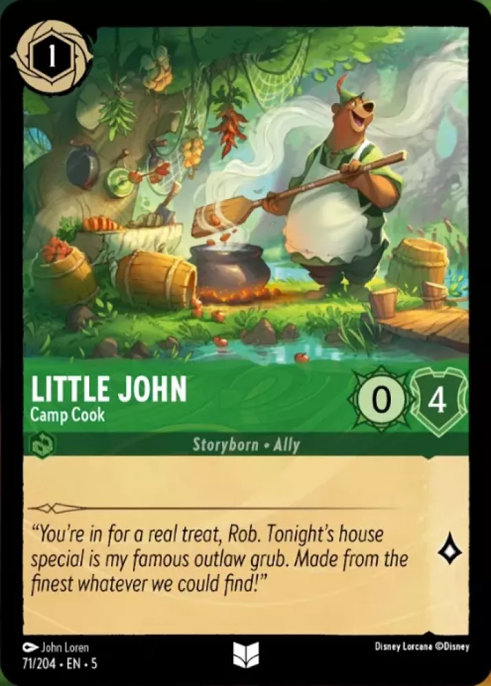 71/204 Little John - Camp Cook