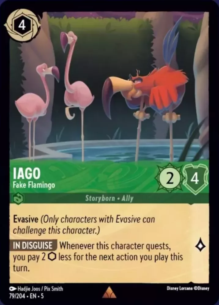 79/204 Iago - Fake Flamingo