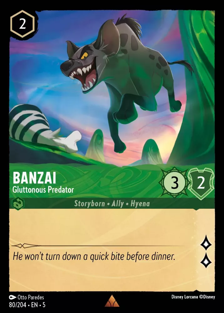 80/204 Banzai - Gluttonous Predator