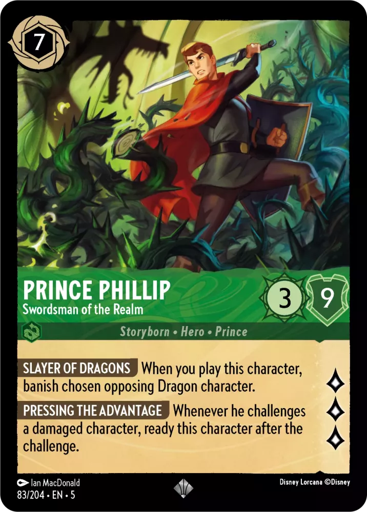 83/204 Prince Phillip - Swordsman of the Realm