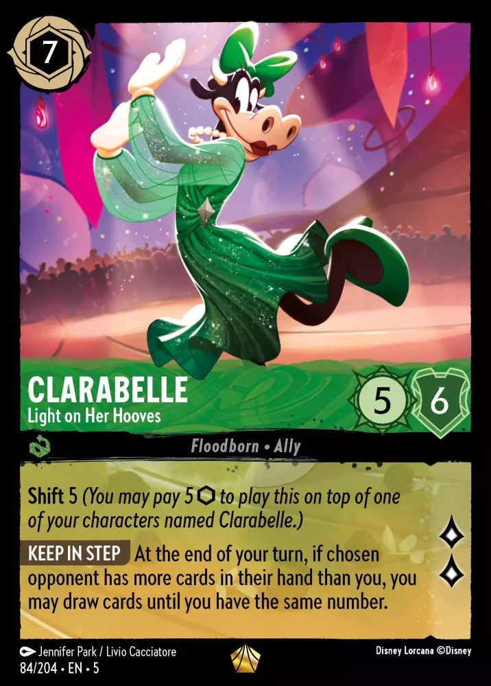 84/204 Clarabelle - Light on Her Hooves