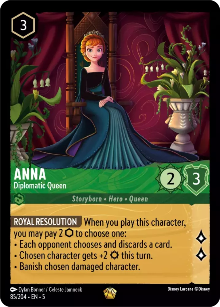 85/204 Anna - Diplomatic Queen