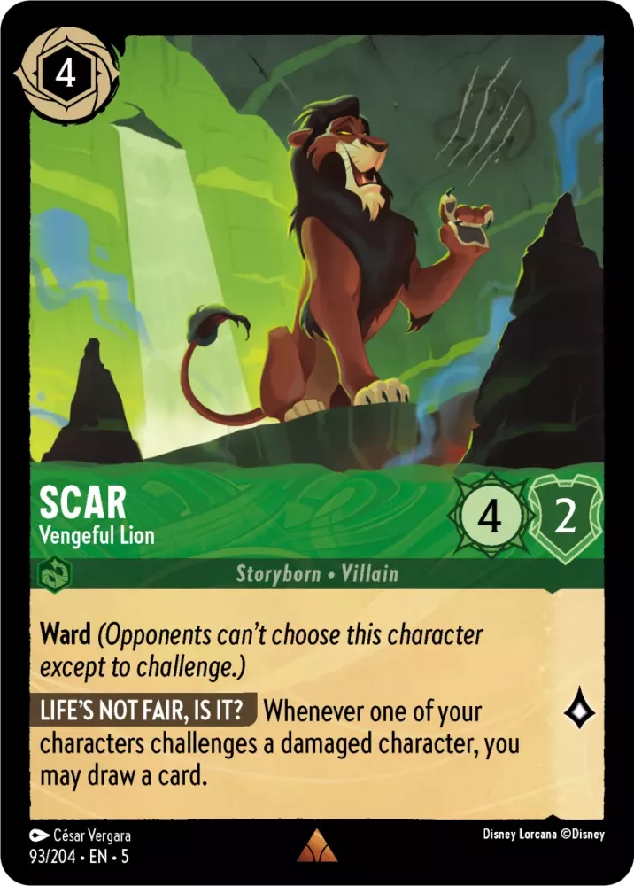 93/204 Scar - Vengeful Lion