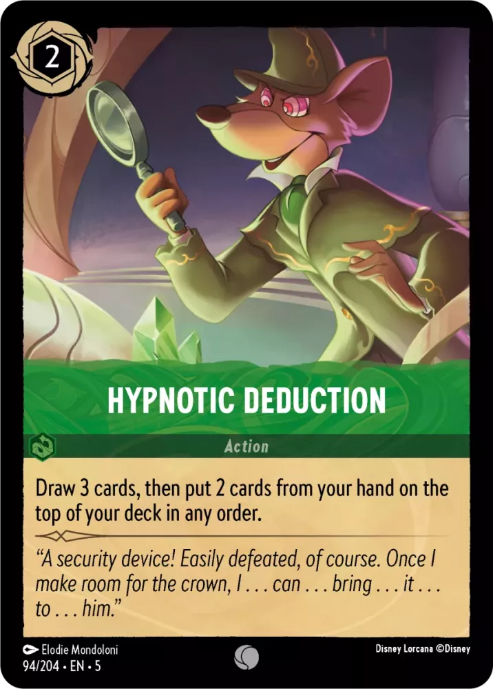 94/204 Hypnotic Deduction
