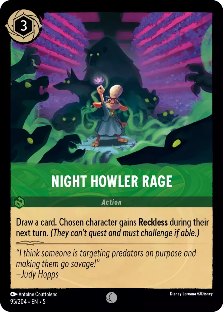 95/204 Night Howler Rage