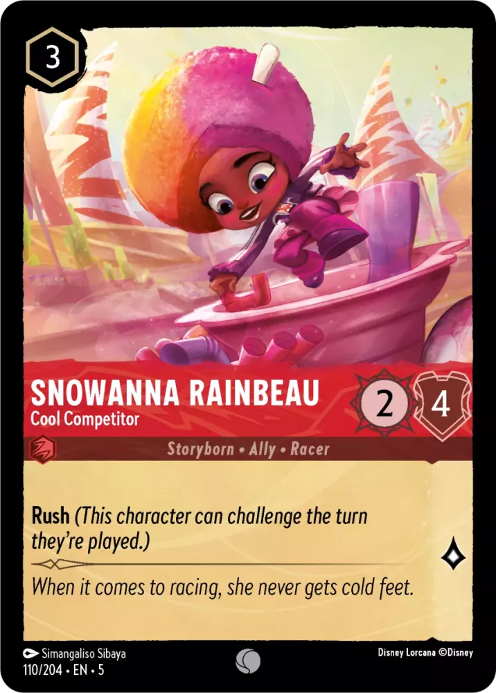 110/204 Snowanna Rainbeau - Cool Competitor