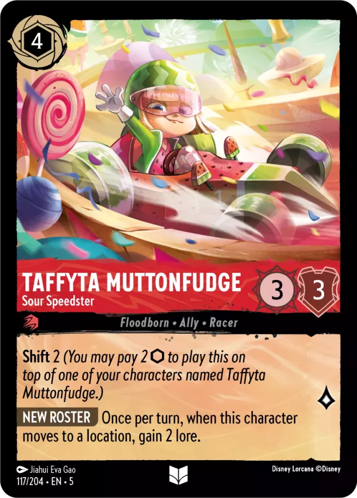 117/204 Taffyta Muttonfudge - Sour Speedster