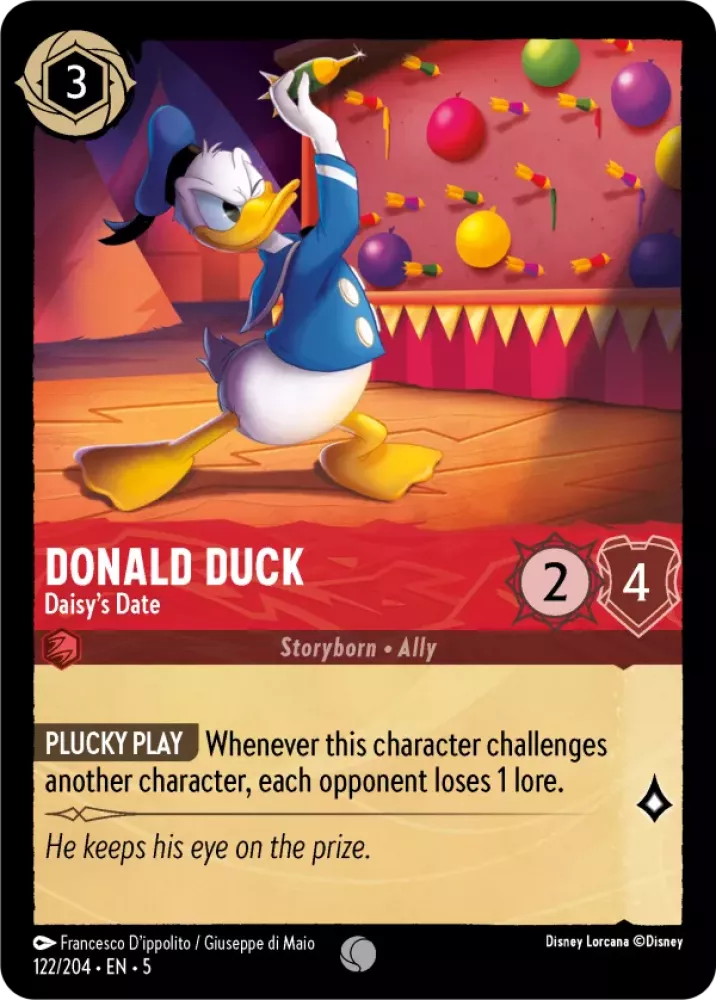122/204 Donald Duck - Daisy's Date