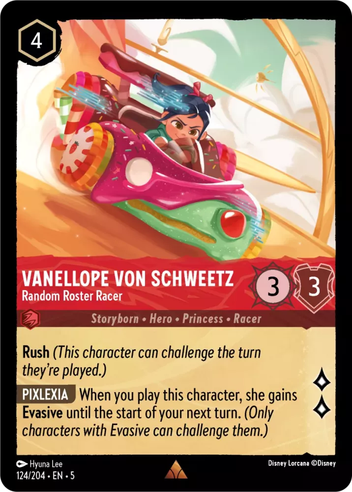 124/204 Vanellope von Schweetz - Random Roster Racer