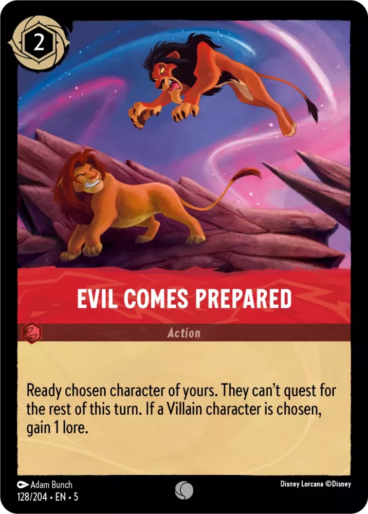 128/204 Evil Comes Prepared
