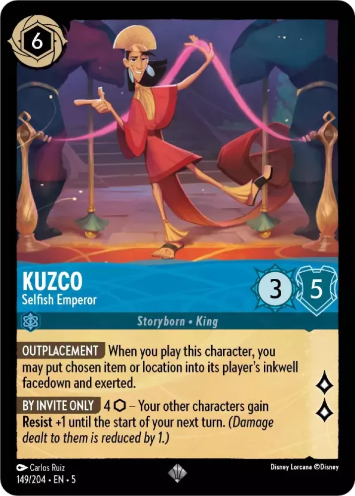 149/204 Kuzco - Selfish Emperor