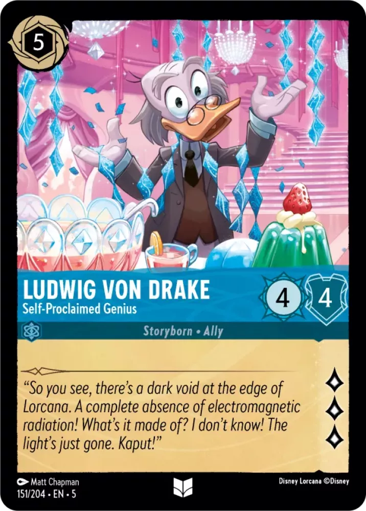 151/204 Ludwig von Drake - Self Proclaimed Genius