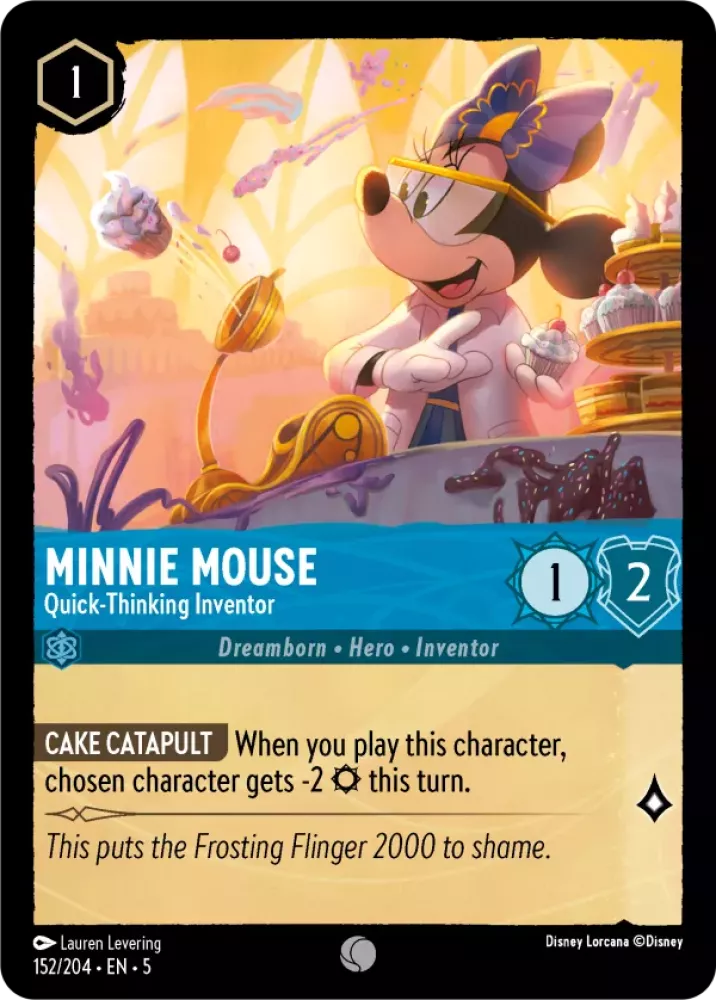152/204 Minnie Mouse - Quick-Thinking Inventor