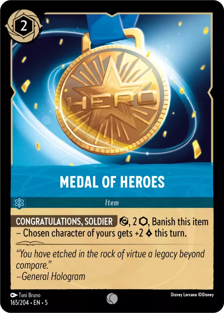 165/204 Medal of Heroes