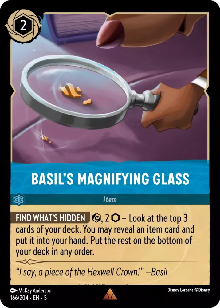 166/204 Basil's Magnifying Glass