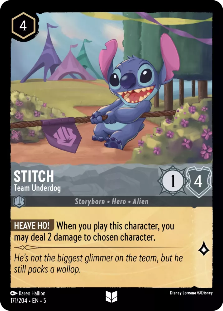 171/204 Stitch - Team Underdog