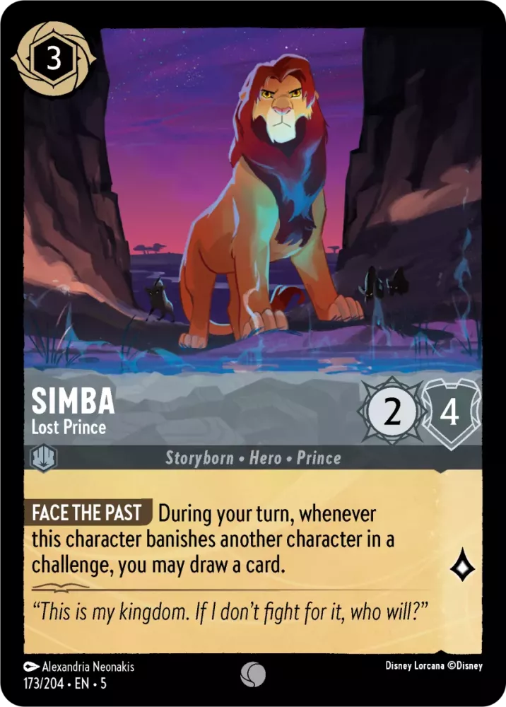 173/204 Simba - Lost Prince