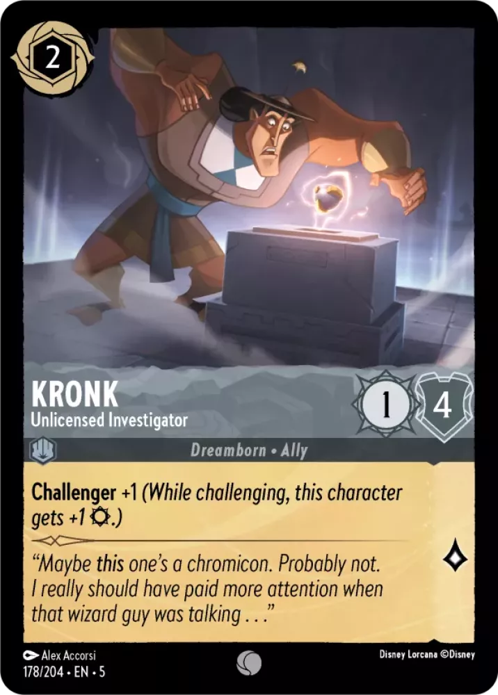 178/204 Kronk - Unlicensed Investigator