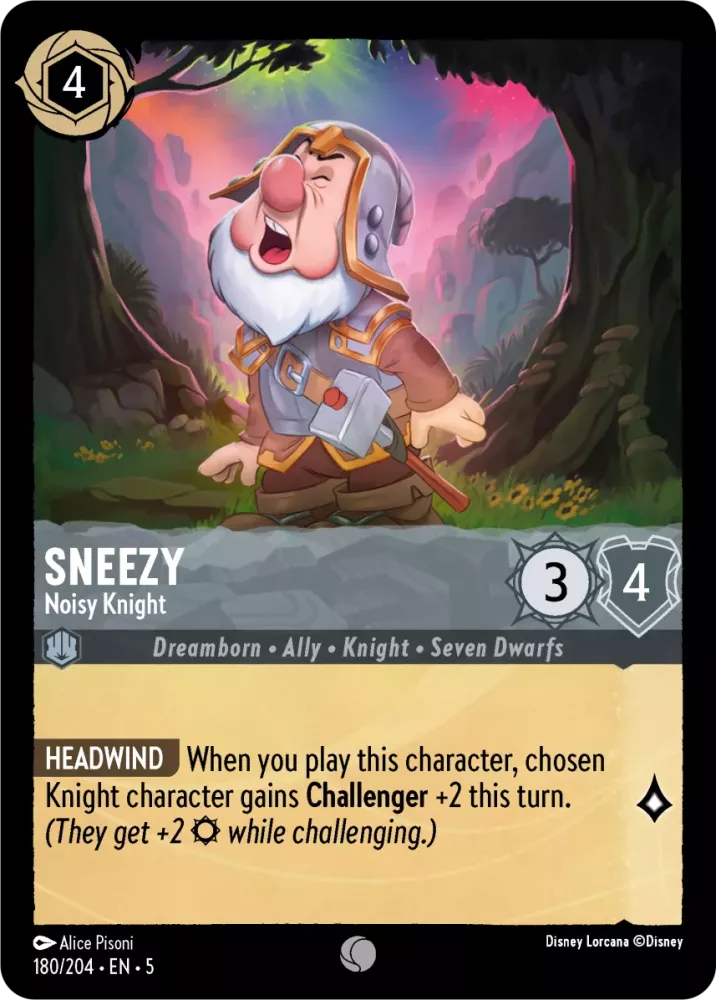 180/204 Sneezy - Noisy Knight