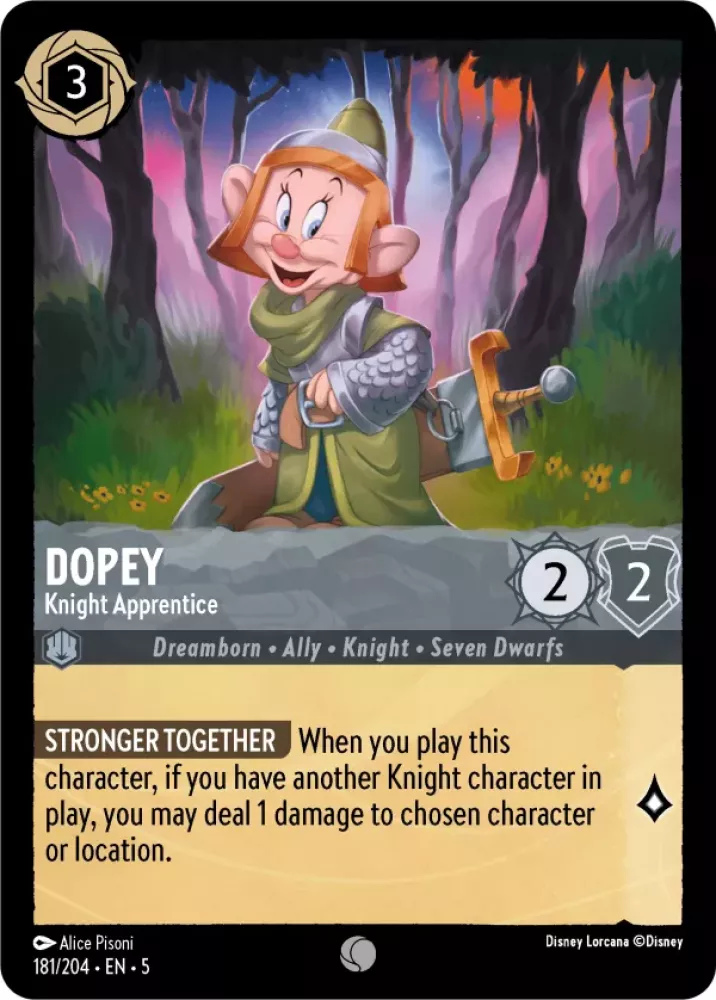 181/204 Dopey - Knight Apprentice