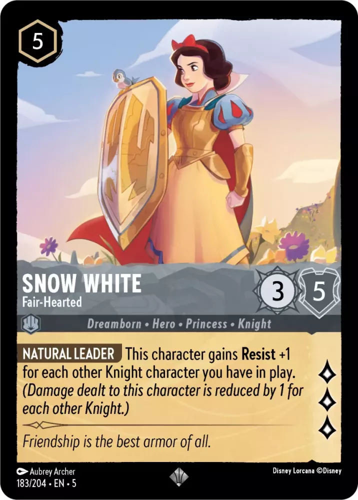 183/204 Snow White - Fair-Hearted