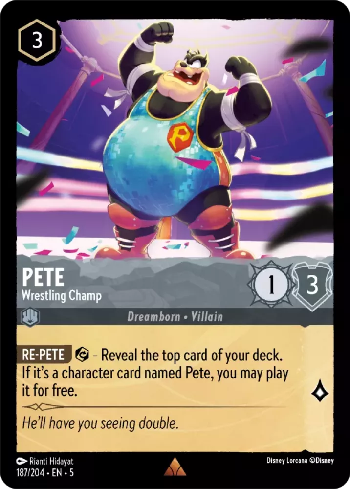 187/204 Pete - Wrestling Champ