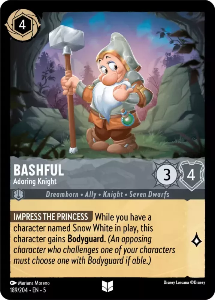 189/204 Bashful - Adoring Knight